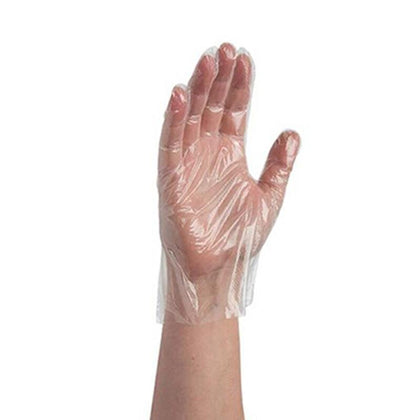30 пакетов 100 шт./пакет одноразовые перчатки перчатки из полиэтиленовой пленки прозрачные перчатки без пудры