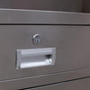 201 Аптечный шкаф из нержавеющей стали с тремя ведрами и двумя дверцами Western Дисплей для инструментов для хранения инструментов YYS-BXG-061