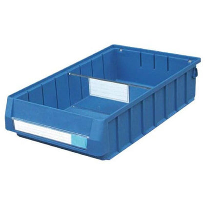 Синяя коробка для отдельных деталей из полипропилена 234×500×90 мм