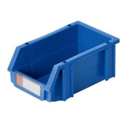 10 шт., синяя коробка для вертикальных деталей из полипропилена 100 × 160 × 74 мм