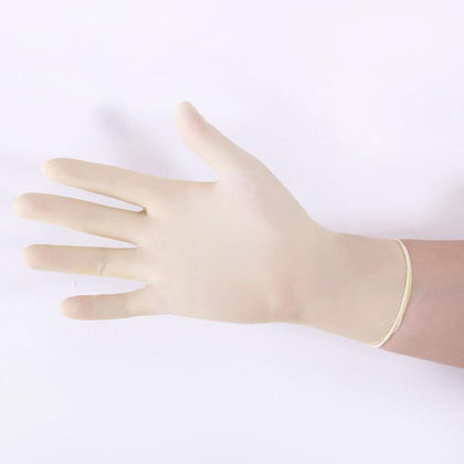100 шт. одноразовые перчатки, лабораторные перчатки, стоматологические перчатки, утолщенные резиновые смотровые перчатки 24 см