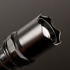 Светодиодный мощный фонарик 3 Вт из алюминиевого сплава с перезаряжаемым фонариком черного цвета