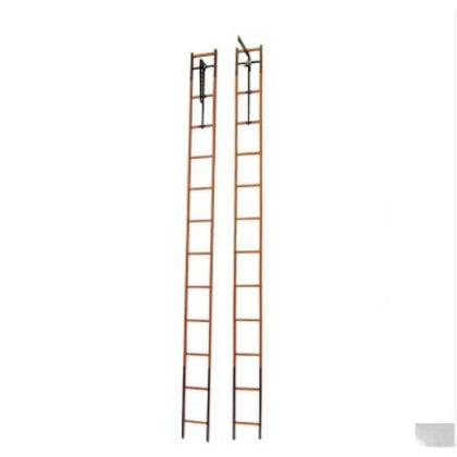 Лестница с крюком 4 м. Высококачественная бамбуковая лестница.