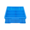 Пластиковая коробка для оборота, перегородка, материальная коробка, оборудование, детали ящика для инструментов, многоячеечная коробка, пластиковая коробка, винтовая коробка, большая восьмиячеечная коробка, 435*315*100 мм