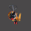 Ручной гидравлический вилочный погрузчик 2 т, ширина 550 мм, длина 1100 мм для складской строительной площадки