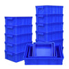 Утолщенная пластиковая коробка Ящик для хранения 480 × 380 × 200 мм Прямоугольная коробка для отделки Ящик для хранения логистики Коробка для материала Коробка для деталей Полка