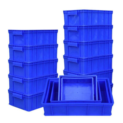 Утолщенная пластиковая коробка, усиленная штабелируемая коробка для хранения деталей оборотной коробки, ящик для хранения 765×480×200 мм