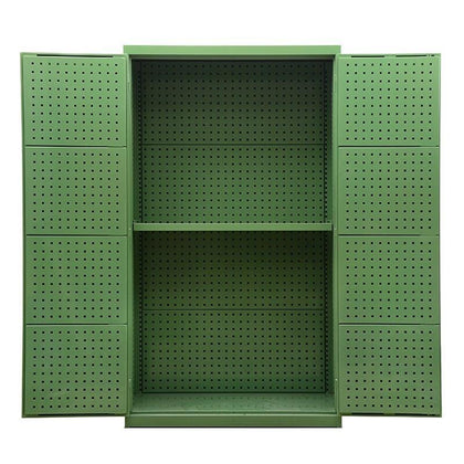 Шкаф для инструментов для тяжелого оборудования Шкаф для отделки Мастерская Ящик для инструментов Шкаф для хранения Подвесная пластина Стальной шкаф для хранения Станок Зеленый