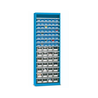 Шкафчик для деталей, синий, высокая плотность хранения, расширенное использование пространства 