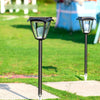 Солнечная садовая лампа для виллы, уличная водонепроницаемая садовая лампа для лужайки, парковая ландшафтная лампа для украшения лужайки с двухцветным светом