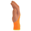 10 пар нитриловых полиуретановых оранжевых термозащитных перчаток свободного размера, вспененных латексных перчаток, строительных защитных перчаток
