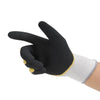 12 пар нитриловых защитных перчаток из искусственной кожи свободного размера, двухслойные латексные перчатки из пеноматериала, строительные защитные перчатки