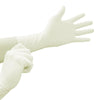900 штук одноразовых 12-дюймовых стерилизованных удлиненных резиновых перчаток [50 пар/коробка * 9 коробок]