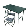 Складные столы и стулья для улицы, 1,2 м, командный выдувной стол, военный зеленый цвет, один стол и четыре стула