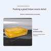 6 рулонов уплотнительной ленты, прозрачная желтая уплотнительная лента для экспресс-упаковки, рулон 50 мм * 150 м/рулон, высокая вязкость, полный метр