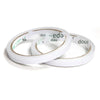 6 Pieces Cotton Paper Double Sided Tape 18mm * 9140mm * 80um (White) (16 Rolls / Bag)