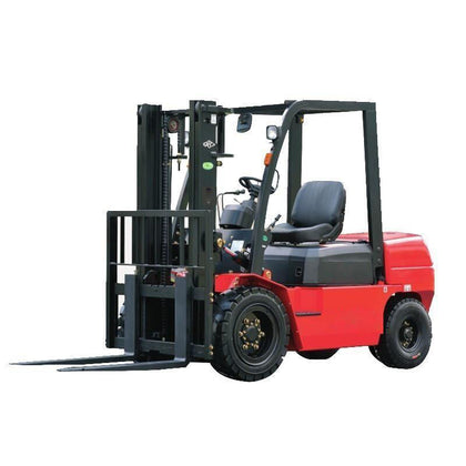 Diesel Internal Combustion Forklift 3.8t Automatic Forklift Free Lifting Height 150mm Maximum Height 3000 mm