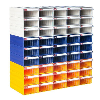 6 шт. 240*130*78 мм Модульные пластиковые детали Шкаф Тип ящика Коробка для компонентов Материал коробки Тип ящика Коробка для хранения Коробка для деталей