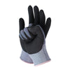 6 пар экологически чистых текстильных перчаток. Бутадиенитриловые ПУ. Удобные маслостойкие, противоскользящие и износостойкие перчатки для охраны труда.