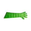 10 коробок, 90 см, 50 шт./кор., одноразовые перчатки, устойчивые к разрыву и герметичности, удлиненные полиэтиленовые зеленые перчатки
