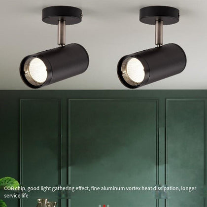 Потолочный светильник Подвесной монтаж Цилиндрический потолочный светильник мощностью 20 Вт 5000 К Холодный свет Кухня Спальня Ванная комната Коридор Лестничная клетка.