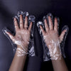 15 упаковок, 100 шт./пакетов, одноразовые полиэтиленовые перчатки, утолщенные обеденные и косметические бытовые перчатки, прозрачные пластиковые перчатки