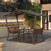 Уличные качели для взрослых, крытый сад, открытый двор, парк, железное кресло-качалка, уличный двор, подвесной стул для отдыха