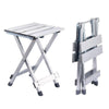 120*70 см портативный складной стол и стул для улицы, комбинированный набор, уличный стол для барбекю + четыре табурета из алюминиевого сплава