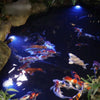 Solar Energy Underwater Light LED Fish Pond Spotlight Landscape Fountain Light Fish Tank Light Swimming Pool Light Garden Colorful Underwater Lamp
