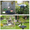 Солнечный фонтан, рыбный пруд, плавающий фонтан, водяной насос, сад, ландшафтный дизайн, солнечный водяной насос, обычный