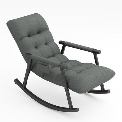 Кресло-качалка, бытовое кресло-качалка, скандинавское кресло-качалка для взрослых, балкон, досуг, гостиная, дневной свет, роскошный диван-кресло в форме улитки, серый