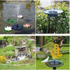 Солнечный фонтан, микрофонтан, солнечный спринклер, уличный двор, ландшафтный фонтан, 1,5 Вт, интегрированная модель