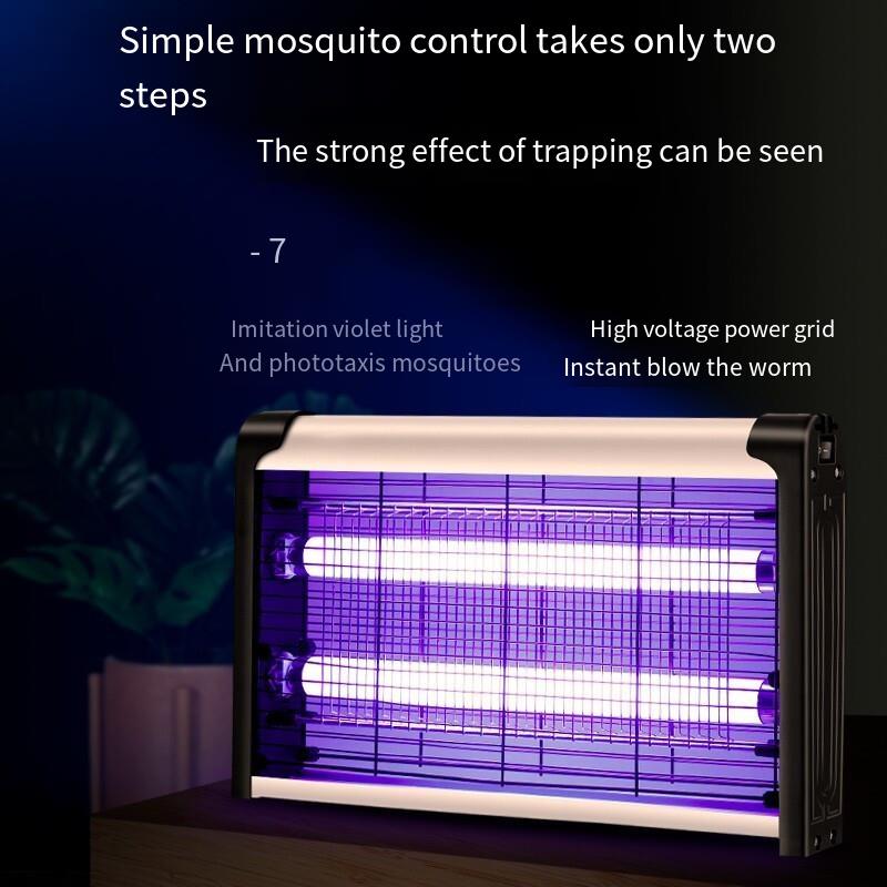 Mosquito Killing Lamp Household Mosquito Repellent Lamp Fly Killing Lamp Commercial Restaurant Hotel Farm Mosquito Killer Fly Artifact Electronic 20WP