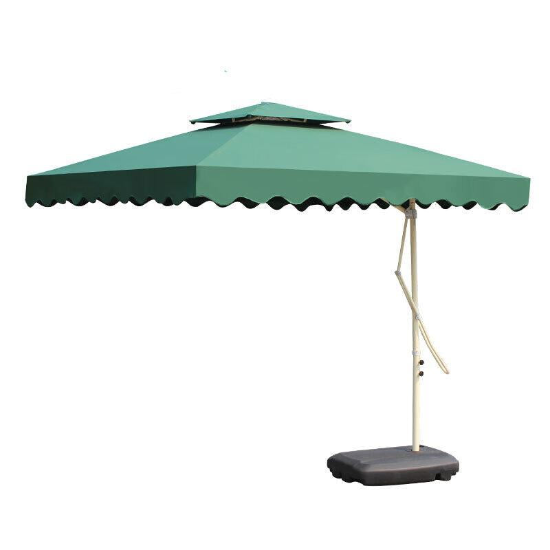 2.2m Large Outdoor Sunshade Umbrella Courtyard Umbrella Outdoor Umbrella Beach Umbrella 4 Bone