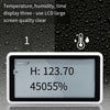 6 шт. Домашний высокоточный электронный измеритель температуры и влажности с функцией часов времени Большой ЖК-экран для детской комнаты Dl336001