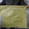 300 шт. тканый мешок мешок из змеиной кожи мешок для строительного мусора логистический тканый мешок 50*64 см земляной желтый средний толстый желтый