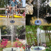 Солнечный фонтан, уличная циркуляция, домашний пейзаж, сад камней, фонтан постоянного тока, рыбный пруд, оксигенация, микроплавающий насос, солнечный водяной насос, 1 Вт