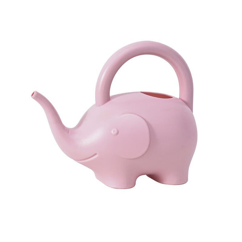 10 Pcs 1L Pink Elephant Household Gardening Tools Children's Cute Cartoon Elephant Shape Watering Pot