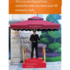 Security Sentry Box Umbrella Outdoor Sunshade Courtyard Big Sunshade Image Property Guard Station Sentry Platform Square 2.5m With Marble Seat