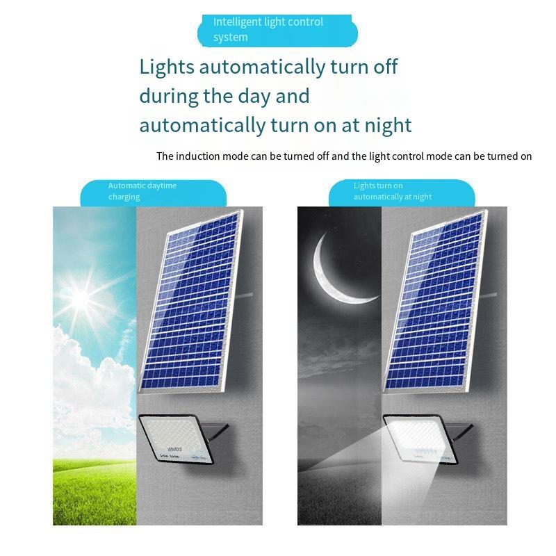 Solar Lamp Household Outdoor Courtyard Lamp LED Light Waterproof Projection Lamp Indoor And Outdoor New Rural Lighting Street Lamp 90w