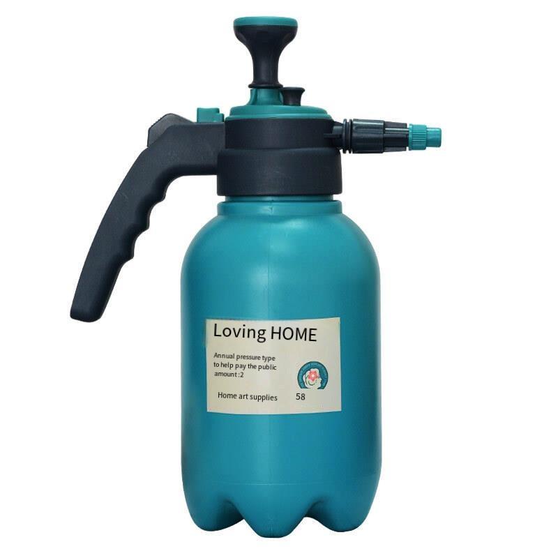 Lake Blue 2L Spray Kettle Domestic Spray Kettle Air Pressure Watering Pot Horticultural Watering Pot Sterilizing Pot Small Pot