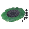 Solar Fountain Lotus Leaf Floating Pool Small Garden Fountain Aerated Fish Pool Landscape Outdoor Courtyard Circulating Lotus Leaf Direct Drive
