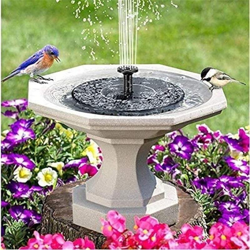 Fountain With Battery Outdoor Courtyard Rockery Water Tank Fish Pond Oxygenation Micro Water Pump Landscape Decoration Solar Water Pump 2.4w