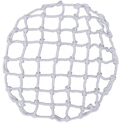 10 Pieces Manhole Cover Net Circular Anti Falling Net Safety Net for 800mm Well Nylon Elastic Rope + 8 Galvanized Hooks