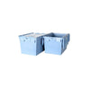 Коробка оборота утолщенная пластиковая коробка 60 * 50 * 36 ММ сплошная удобная синь 