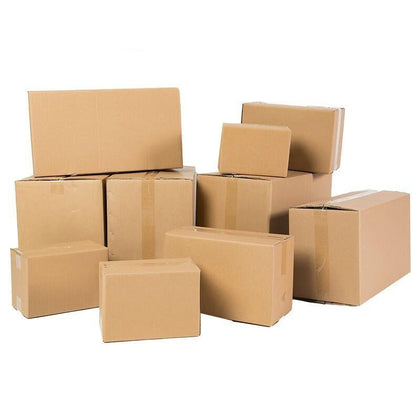 A1184 5-слойная почтовая коробка 1# 530x290x370 мм 10 шт. упакованы в сверхжесткую экспресс-упаковочную коробку