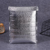 1400 шт. герметичный изоляционный мешок из алюминиевой фольги 20*25 + 4 см жемчужно-хлопковый мешок из алюминиевой фольги сумка для экспресс-транспорта