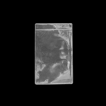 Transparent Waterproof Soft Rubber Sleeve Vertical Plate 11.3 × 18cm (50 Pieces / 1 Bag)