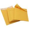 Только 300 Самозапечатывающийся пакет из крафт-бумаги, композитный пузырьковый конверт, противоударная желтая пенопластовая экспресс-сумка 20x25 + 4 см