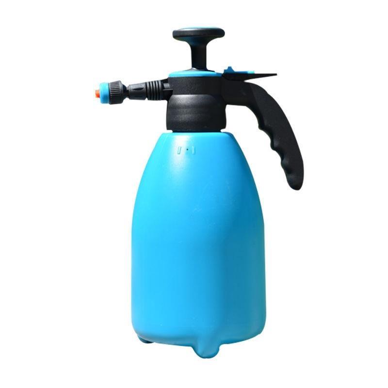 6 Pieces Large Nozzle Blue 2L Flower Watering Kettle, Air Pressure Watering Pot Spray Bottle Garden Tools Sprinkler Kettle Small Spray Pesticide Sprayer